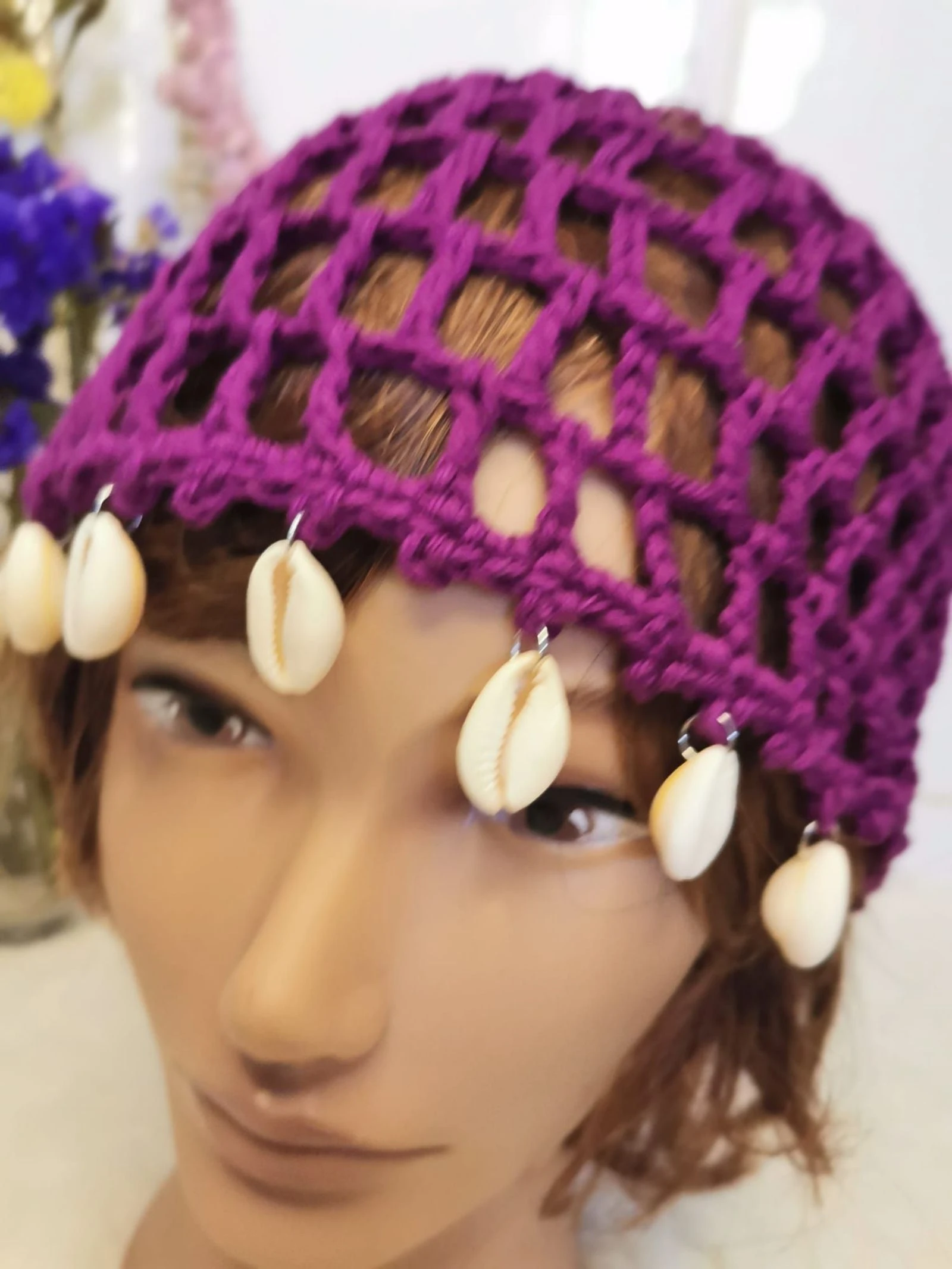 Crochet cap (Mesh Hat) – photo 2